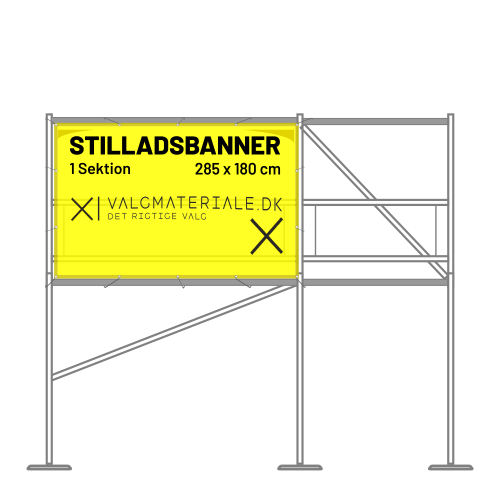 Stilladsbanner 1 - Valgmateriale.dk